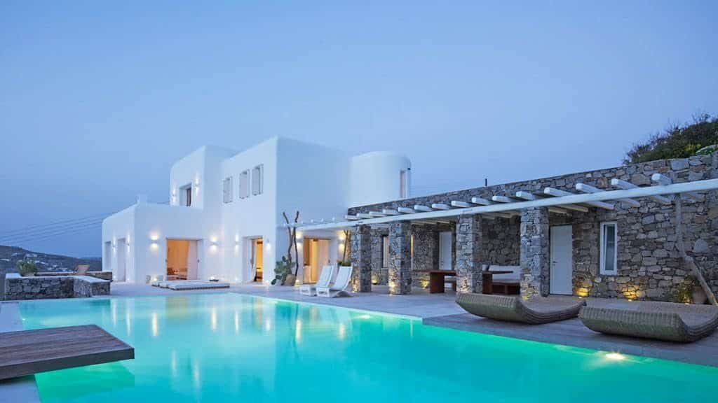 Amazing Luxury Villas in Mykonos Greece