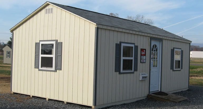 prefabricated shed house