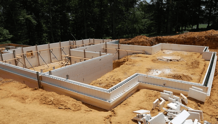 What is an ICF construction?