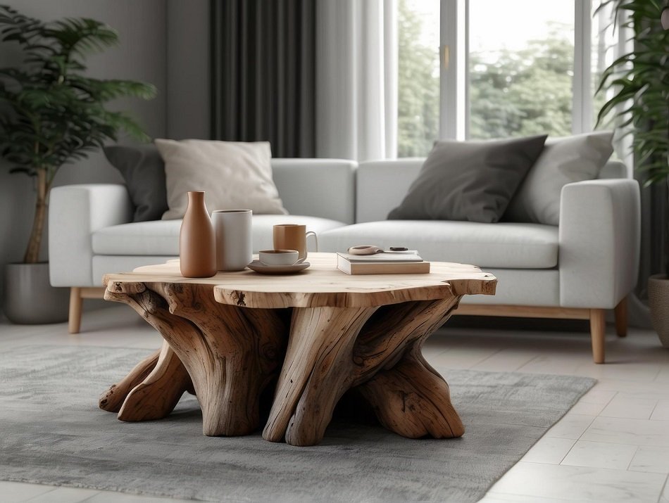 Driftwood coffee table