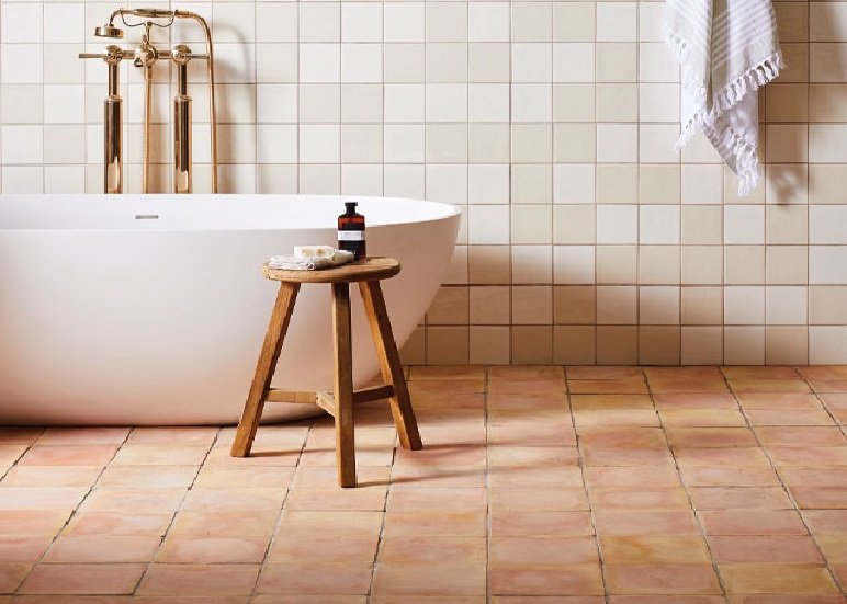 Terracotta Tile for bathroom